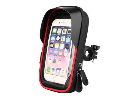 Suporte de Teléfono para Bicicleta À Prueba de Agua de 6,4 Pulgadas Guiado de Motocicleta