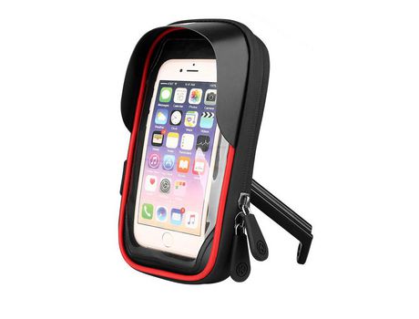 Suporte de Teléfono para Bicicleta À Prueba de Agua de 6,4 Pulgadas Guiado de Motocicleta