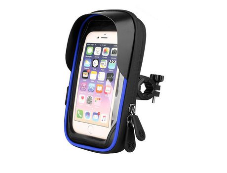 Suporte de Teléfono para Bicicleta À Prueba de Agua de 6,4 Pulgadas Guiado de Motocicleta