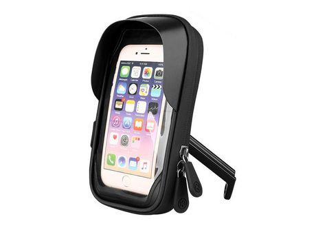 Suporte de Teléfono para Bicicleta À Prueba de Agua de 6,4 Pulgadas Guiado de Motocicleta