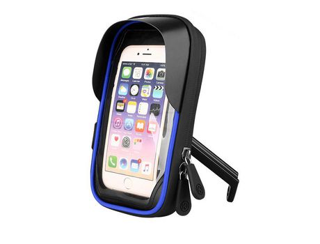Suporte de Teléfono para Bicicleta À Prueba de Agua de 6,4 Pulgadas Guiado de Motocicleta