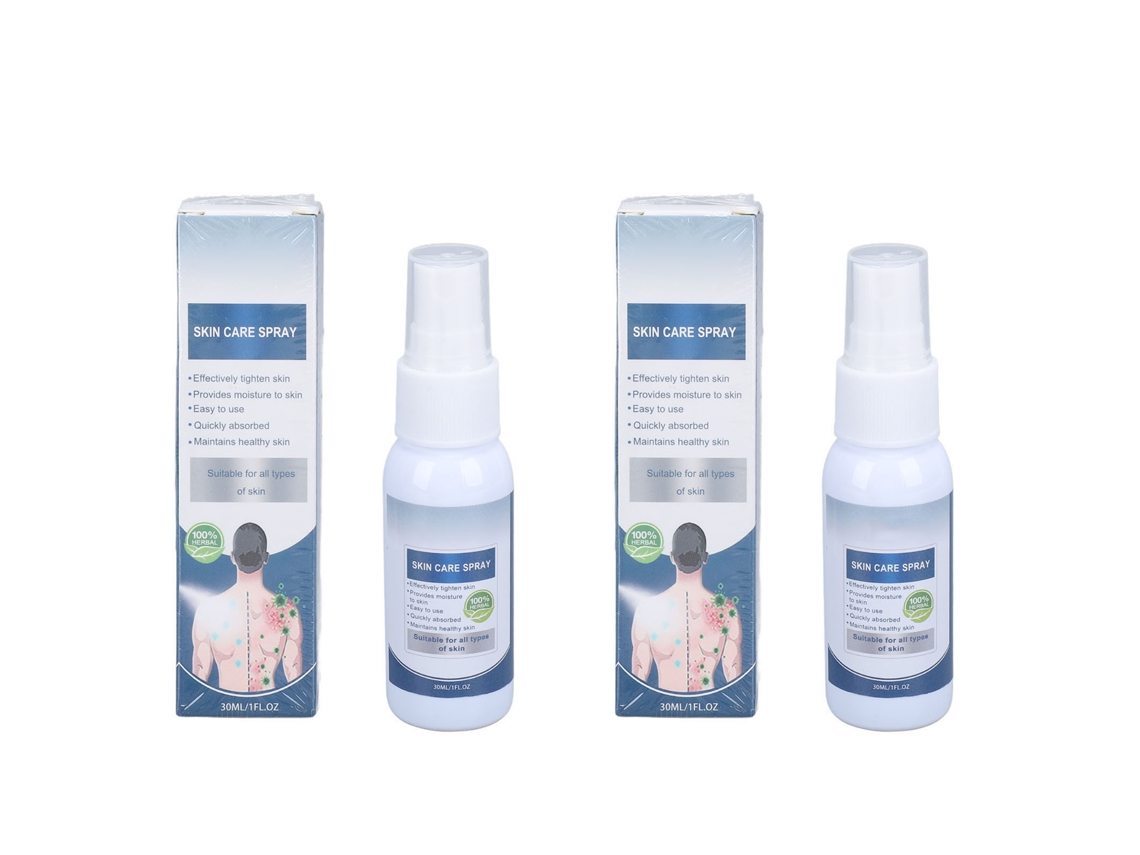 2pcs Spray De Cuidado Capilar Calmante 30ml Reduce Rojo Alivia Picazón Irritación Piel