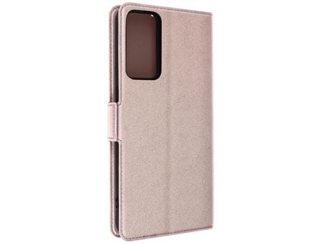 Carcasa para TCL 40R 5G Tarjetero Soporte vídeo Doble Lengüeta Rosado AVIZAR