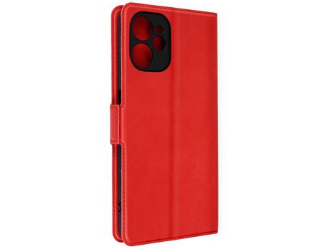 Carcasa para Realme 9i 5G Lengüeta Tarjetero Soporte de vídeo Rojo AVIZAR