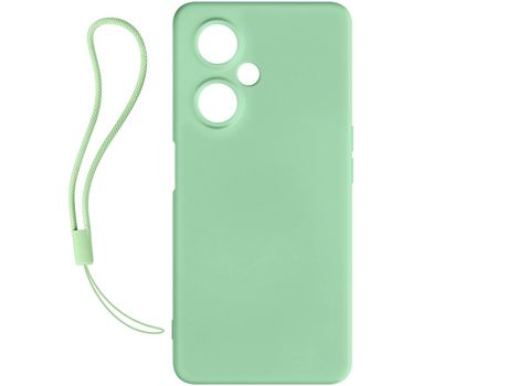 Carcasa para OnePlus Nord CE 3 Lite 5G Silicona Mate Antihuellas Verde Pálido AVIZAR