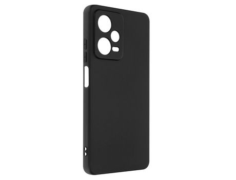 Carcasa Redmi Note 12 Pro / 12 Pro Plus Silicona Acabado Mate Anti-huellas Negro AVIZAR