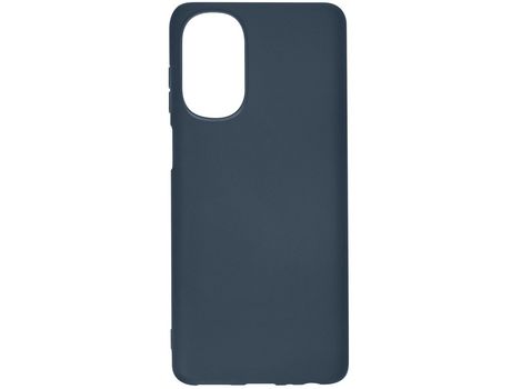 Carcasa para Motorola Moto G62 5G Silicona Mate Antihuellas azul AVIZAR