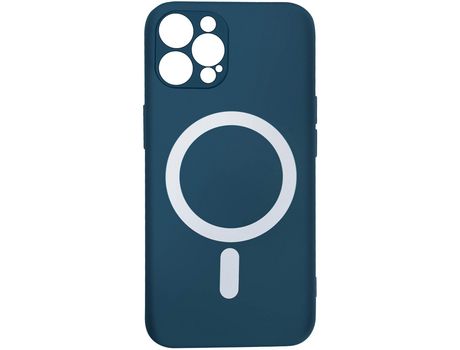 Carcasa MagSafe para iPhone 12 Pro Mate Bordes Altos Verde azulado AVIZAR