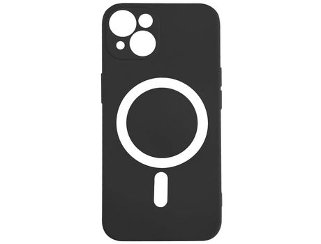 Carcasa MagSafe para iPhone 13 Soft Touch Mate Bordes Altos Negro AVIZAR