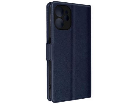 Carcasa para Realme 9i 5G Lengüeta Tarjetero Soporte de vídeo Azul oscuro AVIZAR