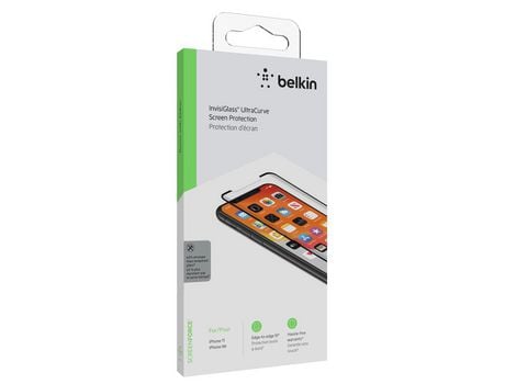 Protector de Pantalla Cristal Invisible Curvo Iphone Xr/11 De BELKIN