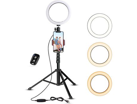 Selfie Ring Light con Soporte para Tripe GELLDG