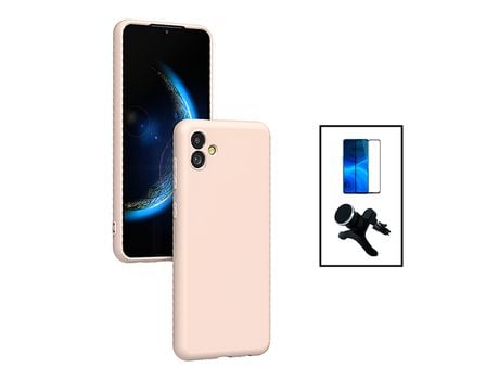Kit de Protector de Pantalla de vidrio templado de cubierta completa 5D + Carcasa de silicona líquida + soporte de coche magnético reforzado para S...