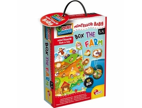 Juego Educativo LISCIANI GIOCHI The Farm Multicolor (18 Piezas)