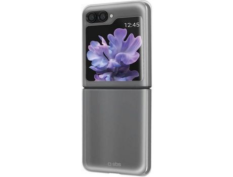Carcasa para Samsung Z Flip 5 SBS Crystal Transparente