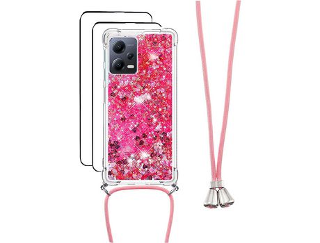 Funda Xiaomi Redmi Note 12 Pro 5G HONGWE. (Rosa)