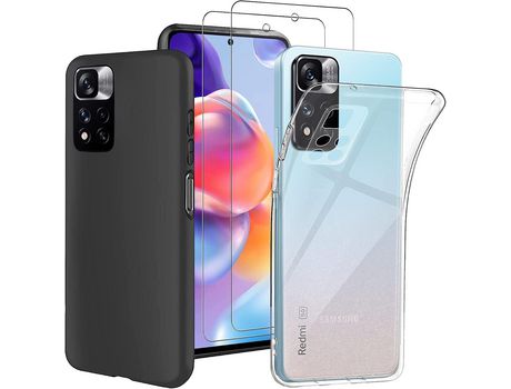 Funda Xiaomi Redmi Note 11 Pro Plus 5G HONGWE. (Negro)