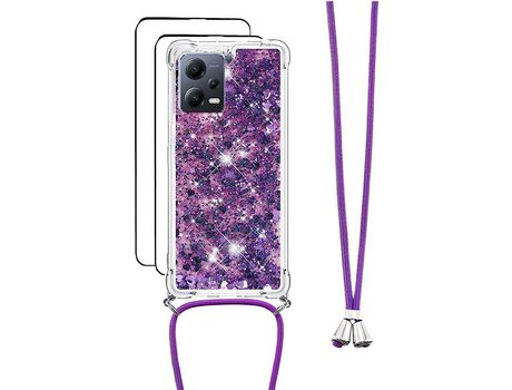 Funda Xiaomi Redmi Note 12 Pro 5G HONGWE. (Lilás)