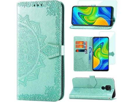 Funda Xiaomi Redmi Note 9 HONGWE. (Verde)