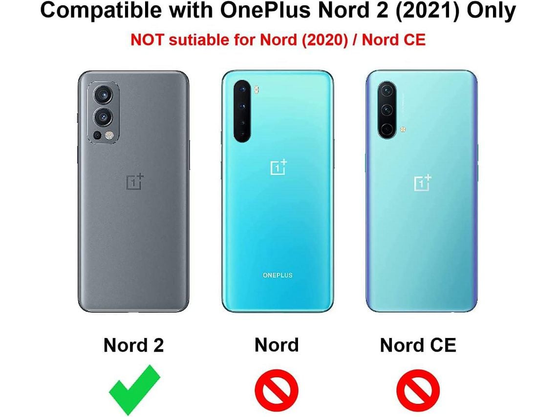 Funda Oneplus Nord 2 5G HONGWE. (Azul)