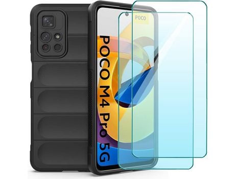 Funda Xiaomi Poco M4 Pro 5G HONGWE. (Negro)