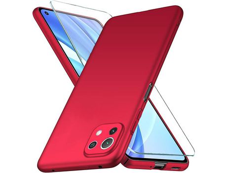 Funda Xiaomi Mi 11 Lite 4G/5G HONGWE. (Rojo)