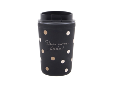 Vaso Térmico LOVELY STORY Dots 350 ml ¡Ve con Todo! Vt2431Ng-Pt
