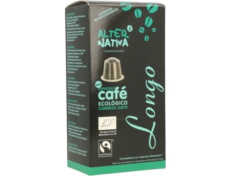 Café Longo Bio ALTERNATIVA3 (10 Cápsulas de 5.5g)