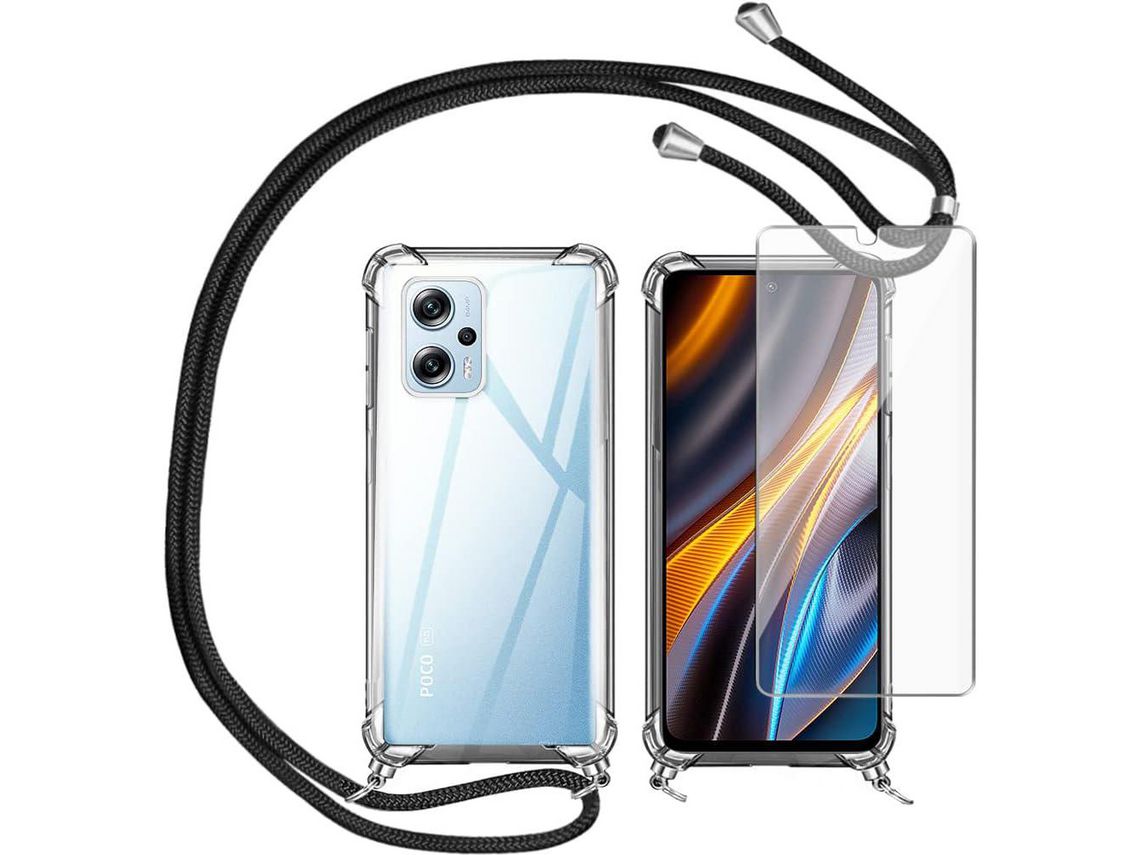 Kit Carcasa para Xiaomi Poco X4 Gt HONGWE. Negro