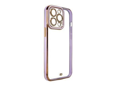 Carcasa Uniw-Fashion para iPhone 12 Pro Max Púrpura