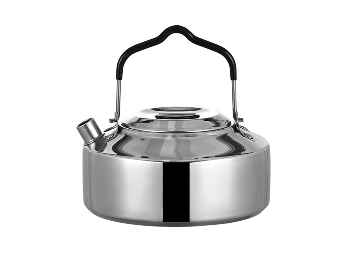 Taza De Camping De Acero Inoxidable 304 De 1 Litro Para Té, Café Y Usos Múltiples Para Viajes Al Aire Libre.