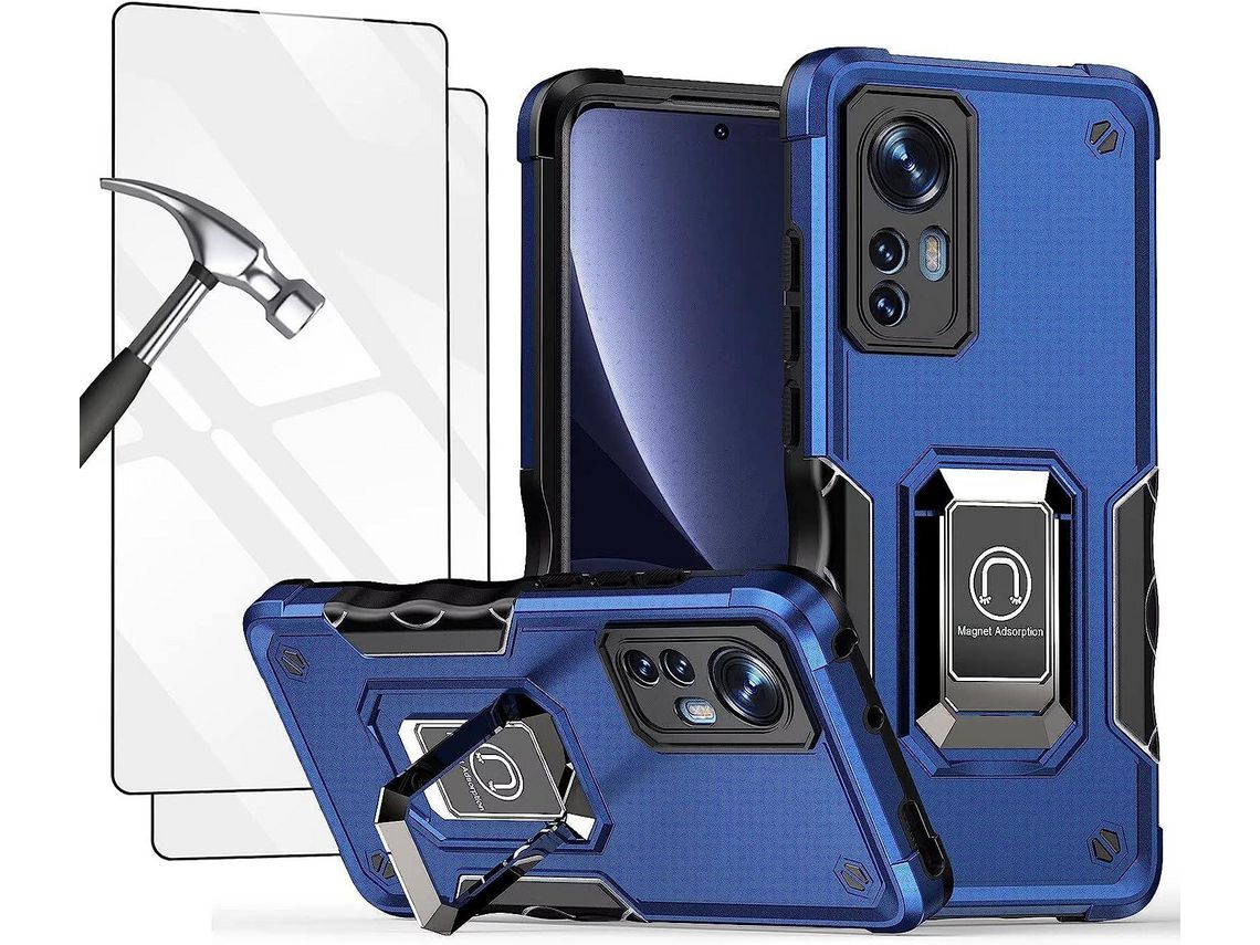 Kit Carcasa para Xiaomi 12 Pro HONGWE. Azul
