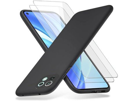 Kit Carcasa para Xiaomi Mi 11 Lite 4G/5G HONGWE Negro