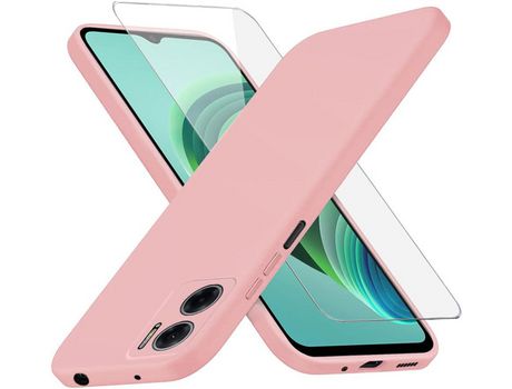 Kit Carcasa para Xiaomi Redmi 10 5G HONGWE Rosa