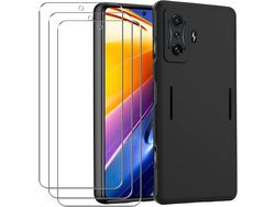 Kit Carcasa para Xiaomi Poco F4 Gt 5G HONGWE. Negro