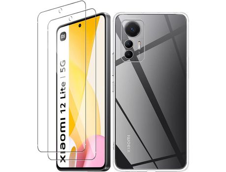 Kit Carcasa para Xiaomi Mi 12 Lite 5G HONGWE Transparente