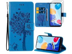 Kit Carcasa para Xiaomi Redmi Note 11 Pro 5G/Note 11 Pro HONGWE. Azul