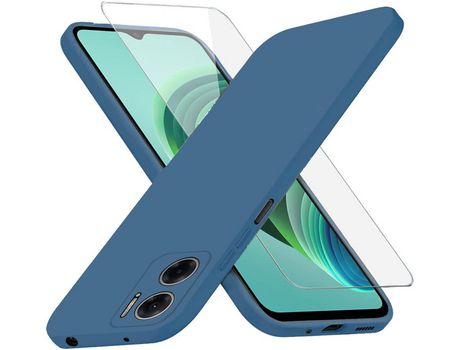 Kit Carcasa para Xiaomi Redmi 10 5G HONGWE Azul