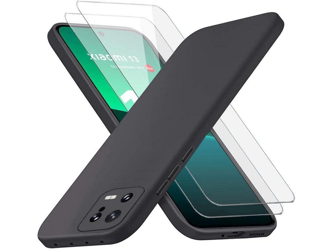 Kit Carcasa para Xiaomi 13 5G HONGWE. Negro