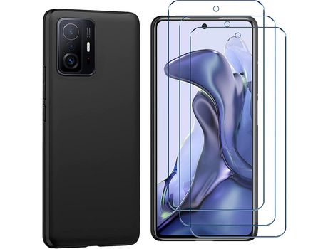 Kit Carcasa para Xiaomi Mi 11T/Mi 11T Pro 5G HONGWE Negro