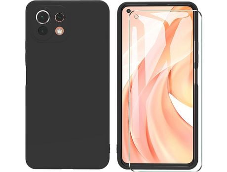 Kit Carcasa para Xiaomi Mi 11 Lite HONGWE Negro