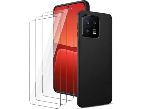Kit Carcasa para Xiaomi 13 6.36 HONGWE Negro