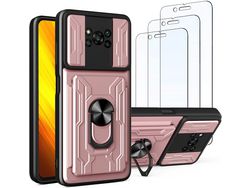 Kit Carcasa para Xiaomi Poco X3 Pro/X3 Nfc HONGWE. Rosa