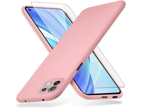 Kit Carcasa para Xiaomi Mi 11 Lite 4G/5G HONGWE Rosa