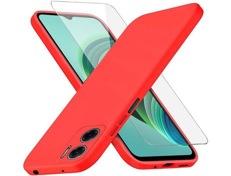 Kit Carcasa para Xiaomi Redmi 10 5G HONGWE Rojo