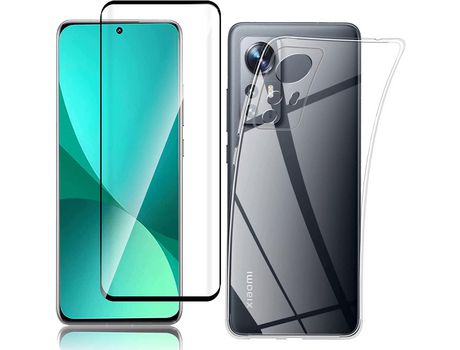 Kit Carcasa para Xiaomi Mi 12 Lite HONGWE Transparente