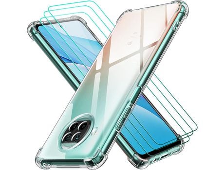 Kit Carcasa para Xiaomi Mi 10T Lite HONGWE Transparente