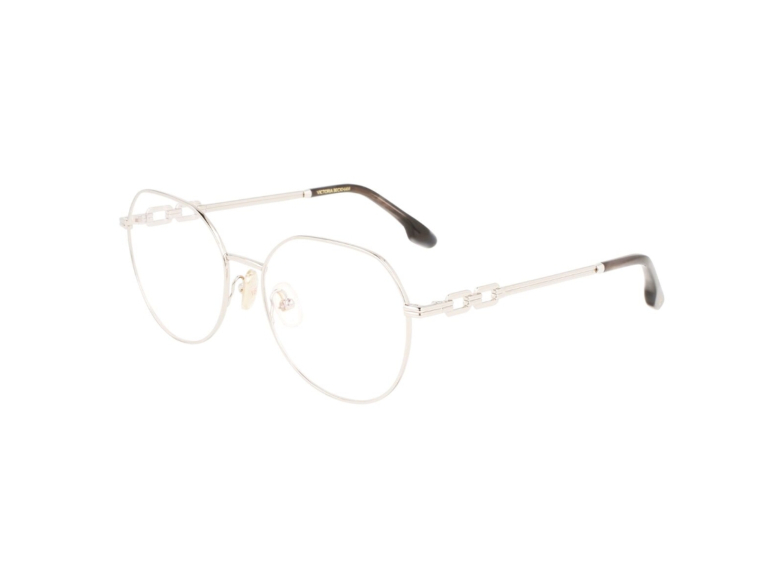 Montura de gafas para mujer Victoria Beckham Vb2129 5517040 (gris metalizado, diámetro 55 mm)