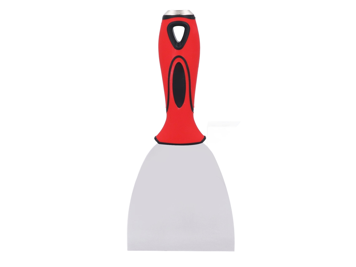 Raspador De Pintura De Acero Inoxidable De 10 Cm Con Mango De Goma Suave Antideslizante, Herramienta Para Raspar Masilla.