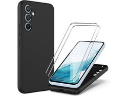 Kit Carcasa para Samsung Galaxy A54 5G HONGWE. Negro